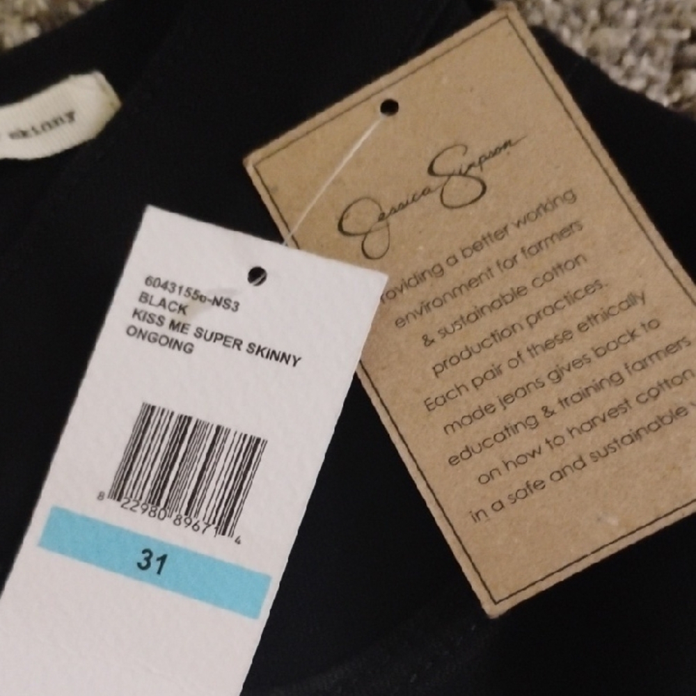 Jessica Simpson Black Denim Jeans